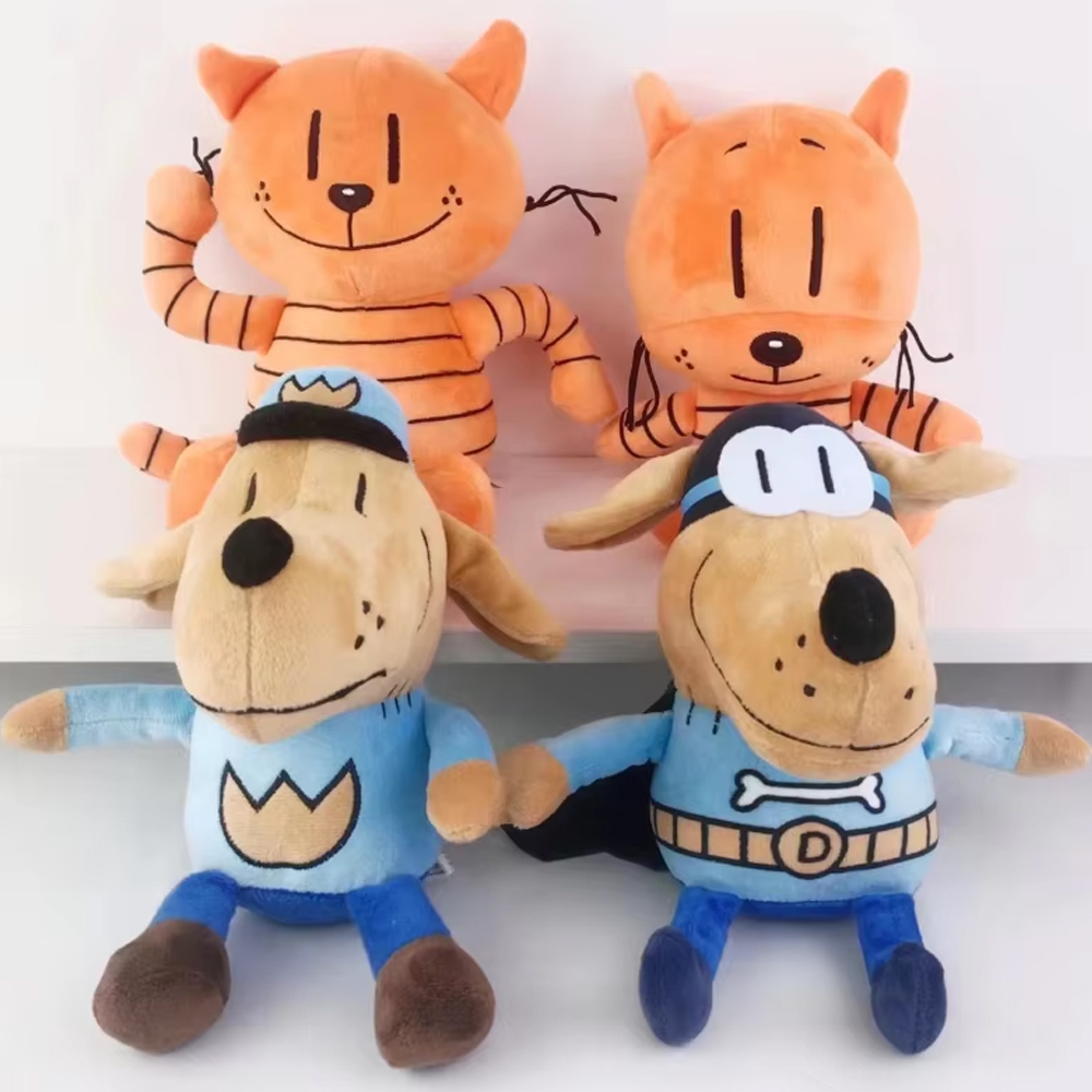 Dog Toys - 4style 25cm Pluszowe Zabawki Dog Man,