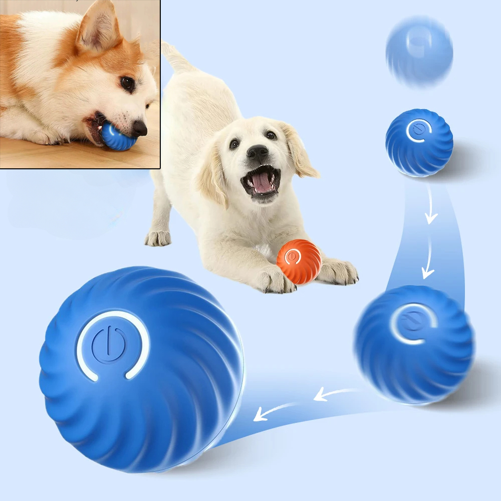Automatic Moving Dog Ball - Piłka dla psa, automatycznie się poruszająca,